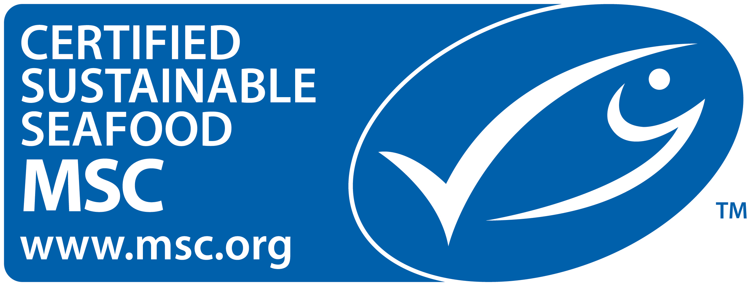 Certified Sustainable Seafood MSC logo